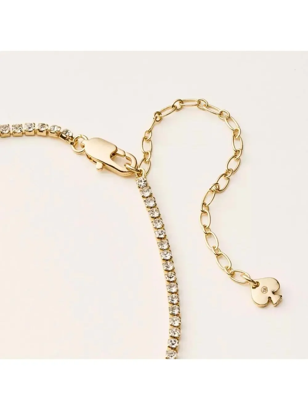 Kate Spade French Fry Charm Tennis Necklace